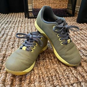 Nobull yellow pixel trainer (women’s) size 8